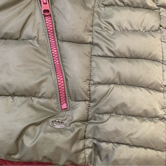 ZARA Hooded Puffer Vest/Jacket With Zipper Pockets Olive Green Boys 11-12Y - Picture 9 of 14